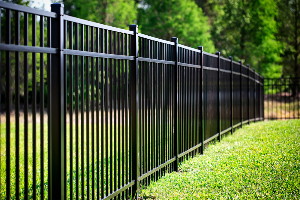 metal fencing material